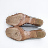 そのみつ S73 レザーレースアップ オーダー品 パンプス グレー レディース そのみつ【中古】6-0127G◎