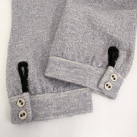 gasa ウール レーヨン ツイード 定価44100円 13111-13313 クロップドパンツ パープル レディース ガサ【中古】5-0930T♪