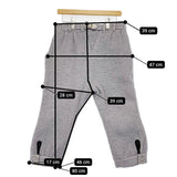 gasa ウール レーヨン ツイード 定価44100円 13111-13313 クロップドパンツ パープル レディース ガサ【中古】5-0930T♪
