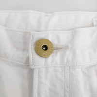 upper hights conte 131111202WHT サイズ24 バルーン バレルレッグ デニムパンツ ホワイト レディース アッパーハイツ【中古】5-0930G♪