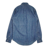 POLO RALPH LAUREN/BEAMS ポロベア刺繍 POLO BEAR DENIM BD SHIRT シャツ 24AW ネイビー レディース ポロラルフローレン/ビームス【中古】5-0930M♪