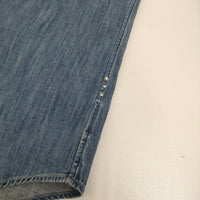 POLO RALPH LAUREN/BEAMS ポロベア刺繍 POLO BEAR DENIM BD SHIRT シャツ 24AW ネイビー レディース ポロラルフローレン/ビームス【中古】5-0930M♪