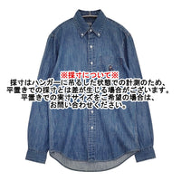 POLO RALPH LAUREN/BEAMS ポロベア刺繍 POLO BEAR DENIM BD SHIRT シャツ 24AW ネイビー レディース ポロラルフローレン/ビームス【中古】5-0930M♪
