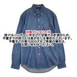 POLO RALPH LAUREN/BEAMS ポロベア刺繍 POLO BEAR DENIM BD SHIRT シャツ 24AW ネイビー レディース ポロラルフローレン/ビームス【中古】5-0930M♪