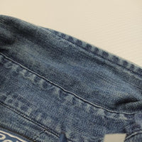 POLO RALPH LAUREN/BEAMS ポロベア刺繍 POLO BEAR DENIM BD SHIRT シャツ 24AW ネイビー レディース ポロラルフローレン/ビームス【中古】5-0930M♪