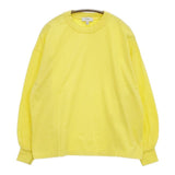 HYKE 202-12231 LONG-SLV TEE ボリュームスリーブ 長袖Ｔシャツ カットソー ロンＴ イエロー レディース ハイク【中古】6-0201M∞