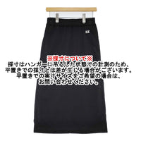R&D.M.Co- 未使用 ジャージートラックスカート 定価37400円 6415 S ロングスカート ブラック レディース オールドマンズテーラー【中古】5-0930M♪
