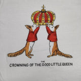 R&D.M.Co- LITTLE QUEEN リトルクイーン 長袖Ｔシャツ カットソー ロンＴ ホワイト レディース オールドマンズテーラー【中古】6-0117M∞