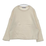 R&D.M.Co- ドロップショルダー コットン 裏起毛 スウェット ベージュ レディース オールドマンズテーラー【中古】5-1220T∞