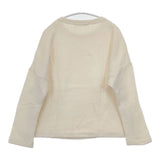 R&D.M.Co- ドロップショルダー コットン 裏起毛 スウェット ベージュ レディース オールドマンズテーラー【中古】5-1220T∞