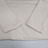 R&D.M.Co- ドロップショルダー コットン 裏起毛 スウェット ベージュ レディース オールドマンズテーラー【中古】5-1220T∞