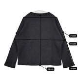 R&D.M.Co- ドロップショルダー 裏起毛 コットン スウェット ブラック レディース オールドマンズテーラー【中古】5-1220T∞