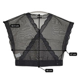 R&D.M.Co- 新品 シルクオーガンジーカシュクールブラウス 定価40700円 25SS ブラック レディース オールドマンズテーラー【中古】5-0930S♪