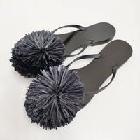 LAOCOONTE ラオコンテ 未使用品 leire tuscany 定価25300円 サイズ36 サンダル 25SS ブラック レディース【中古】5-0930S♪