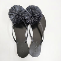 LAOCOONTE ラオコンテ 未使用品 leire tuscany 定価25300円 サイズ36 サンダル 25SS ブラック レディース【中古】5-0930S♪