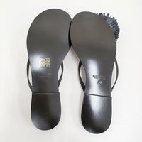 LAOCOONTE ラオコンテ 未使用品 leire tuscany 定価25300円 サイズ36 サンダル 25SS ブラック レディース【中古】5-0930S♪