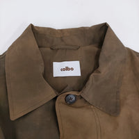Colbo コルボ 定価148500円 ムラ染め CITYSHOP購入 サイズM トレンチコート 25SS ブラウン レディース【中古】5-0916M♪