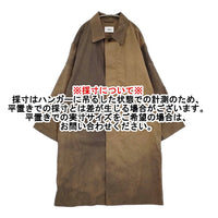 Colbo コルボ 定価148500円 ムラ染め CITYSHOP購入 サイズM トレンチコート 25SS ブラウン レディース【中古】5-0916M♪