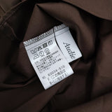 Audie a Muses ラッフルスリーブブラウス 定価25300円 83034510 ブラウス シャツ 25AW ブラウン レディース オーディアミューズ【中古】5-0930M♪