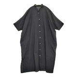 gungendo さらさらコットン ワンピース風船唐綿（ふうせんとうわた） 定価37400円 ワンピース 25SS ブラック レディース 群言堂【中古】5-0930S♪