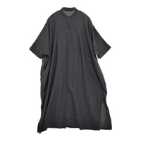 gungendo さらさらコットン ワンピース風船唐綿（ふうせんとうわた） 定価37400円 ワンピース 25SS ブラック レディース 群言堂【中古】5-0930S♪