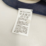 BINDU NEW YORK インド製 スカーフ ネイビー レディース ビンドゥ【中古】5-0930G♪