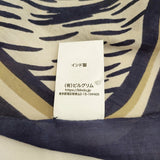BINDU NEW YORK インド製 スカーフ ネイビー レディース ビンドゥ【中古】5-0930G♪
