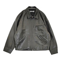 schott/JOURNAL STANDARD 新品 25AW LEATHER TRACKER JACKET ジャケット ブラック レディース ショット/ジャーナルスタンダード【中古】5-0916T♪