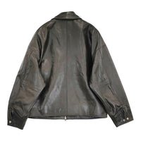 schott/JOURNAL STANDARD 新品 25AW LEATHER TRACKER JACKET ジャケット ブラック レディース ショット/ジャーナルスタンダード【中古】5-0916T♪