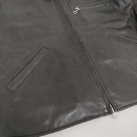 schott/JOURNAL STANDARD 新品 25AW LEATHER TRACKER JACKET ジャケット ブラック レディース ショット/ジャーナルスタンダード【中古】5-0916T♪