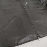 schott/JOURNAL STANDARD 新品 25AW LEATHER TRACKER JACKET ジャケット ブラック レディース ショット/ジャーナルスタンダード【中古】5-0916T♪