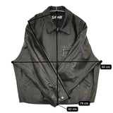 schott/JOURNAL STANDARD 新品 25AW LEATHER TRACKER JACKET ジャケット ブラック レディース ショット/ジャーナルスタンダード【中古】5-0916T♪