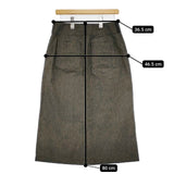 Pal'las Palace PFSK-2653D インディゴ ロングスカート グリーン系 レディース パラスパレス【中古】5-1220M∞