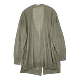 Pal'las Palace TKCD-3081B 十日 リネン カーディガン グリーン レディース パラスパレス【中古】6-0228M∞