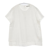 theory luxe PEARL.TWILL ELIANA.HS ブラウス シャツ オフホワイト レディース セオリーリュクス【中古】6-0425S∞