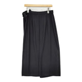 theory luxe 未使用 CANYON ALIE ラップスカート 定価29700円 03-3207306-050-038 ロングスカート 23SS ブラック レディース セオリーリュクス【中古】5-1220M∞