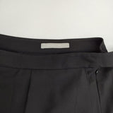 theory luxe 未使用 CANYON ALIE ラップスカート 定価29700円 03-3207306-050-038 ロングスカート 23SS ブラック レディース セオリーリュクス【中古】5-1220M∞