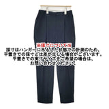 theory luxe 03-4206416-895-038 FLOW PIA センタープレススラックス イージー パンツ 24SS ネイビー レディース セオリーリュクス【中古】5-1220G∞
