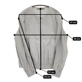 theory luxe 新品 CRISP LINEN KATIA 定価48400円 サイズ38 ブルゾン 24SS ライトグレー レディース セオリーリュクス【中古】5-0930M♪