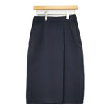 SOEJU タイトスカート 定価14300円 S-00-SK-003 ロングスカート ネイビー レディース ソージュ【中古】5-1220M∞