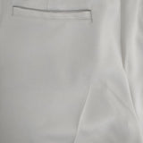 SOEJU ストレッチファインタックパンツ S-00-PT-007 センタープレス パンツ ライトグレー レディース ソージュ【中古】5-1220G∞