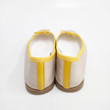 repetto Cendrillon サンドリオン 37 定価39600円 バレエシューズ イエロー ベージュ レディース レペット【中古】5-1222G◎