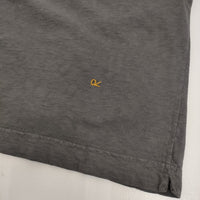 45R/45rpm バード刺繍ロゴプリントの90845星Tシャツ 定価16500円 グレー レディース フォーティーファイブアールピーエム【中古】5-0930S♪