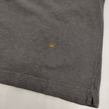 45R/45rpm バード刺繍ロゴプリントの90845星Tシャツ 定価16500円 グレー レディース フォーティーファイブアールピーエム【中古】5-0930S♪