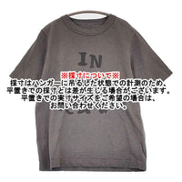45R/45rpm バード刺繍ロゴプリントの90845星Tシャツ 定価16500円 グレー レディース フォーティーファイブアールピーエム【中古】5-0930S♪