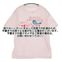 45R/45rpm メッセージバードプリントの90845星Tシャツ 定価19800円 ピンク レディース フォーティーファイブアールピーエム【中古】5-0930S♪