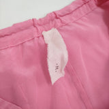 M medium シルクパンツ Lulu ルル 小暮美奈子さん イージー パンツ ピンク レディース ミディアム【中古】5-0930M♪