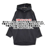 qualite ダンボールドルマンプルオーバー 定価20990円 パーカー ブラック レディース カリテ【中古】6-0201M∞