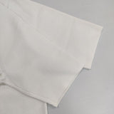 qualite ウォッシャブルクルーネックニットT 定価13200円 32440040004 半袖Ｔシャツ カットソー ホワイト レディース カリテ【中古】6-0429S∞