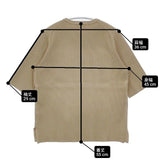 qualite ウォッシャブルクルーネックニットT 定価13200円 32440040004 半袖Ｔシャツ カットソー ベージュ レディース カリテ【中古】6-0429S∞